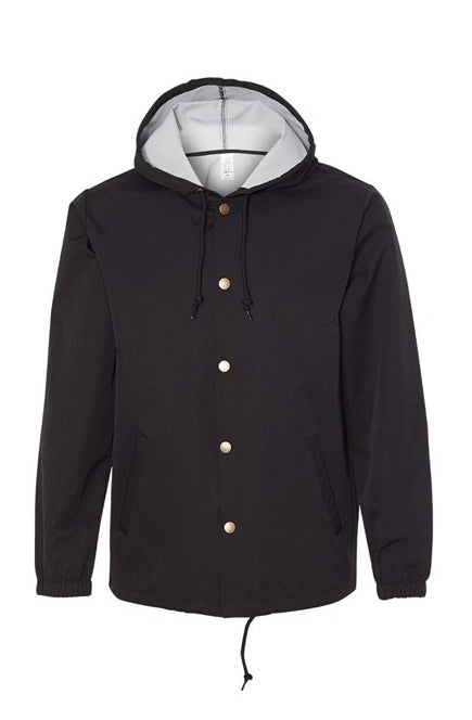MC Water-Resistant Hooded Windbreaker | Avantii Outerwear