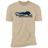 Sled the Backcountry Short Sleeve Tee | Avantii Outerwear