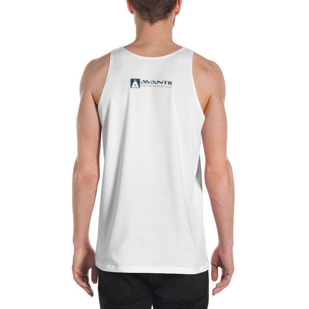 In The Mountains We Trust Tank | Avantii Outerwear