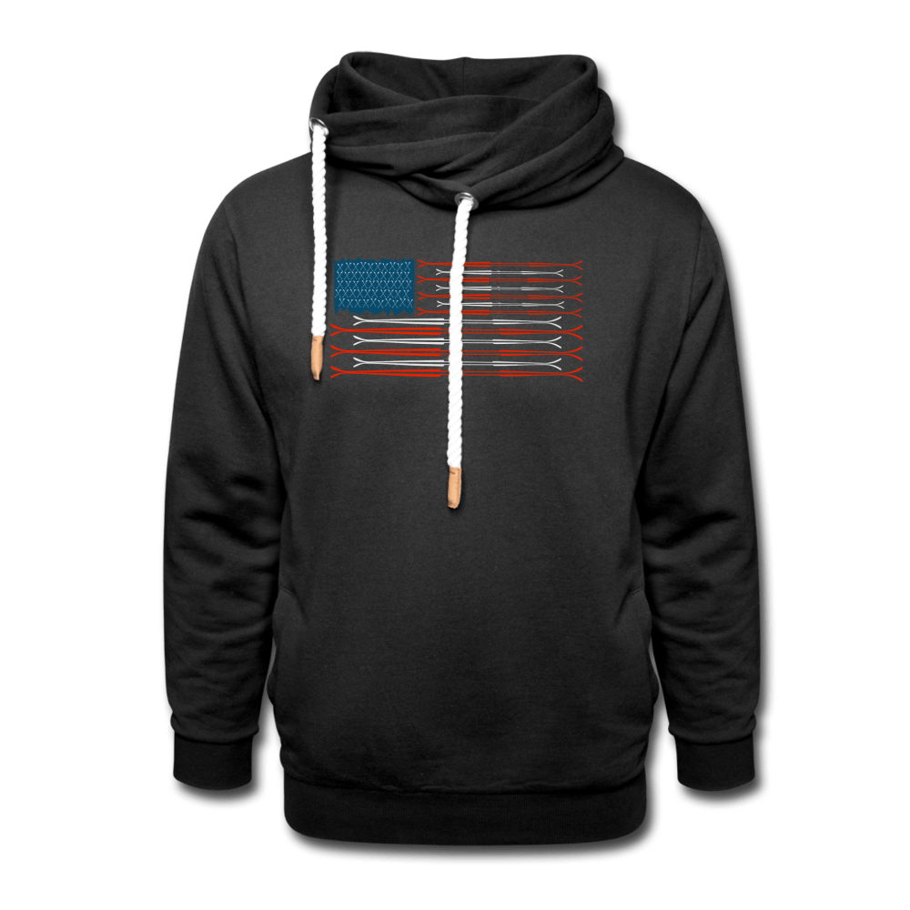 In The Mountains We Trust Shawl Collar Hoodie | Avantii Outerwear