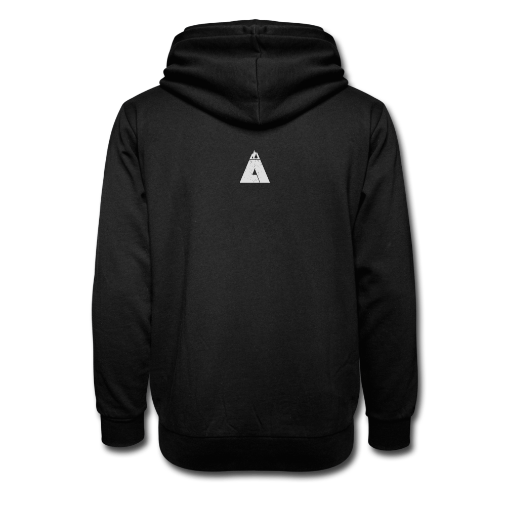 In The Mountains We Trust Shawl Collar Hoodie | Avantii Outerwear