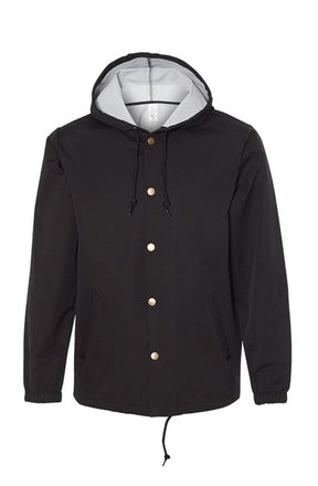 MC Water-Resistant Hooded Windbreaker