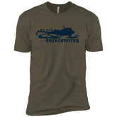 Sled the Backcountry Short Sleeve Tee | Avantii Outerwear