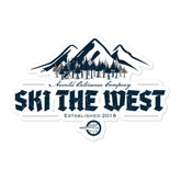 Ski the West Sticker | Avantii Outerwear