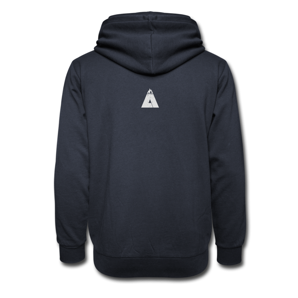 In The Mountains We Trust Shawl Collar Hoodie | Avantii Outerwear