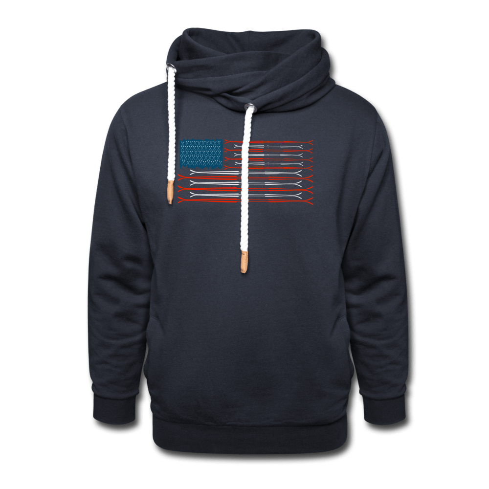 In The Mountains We Trust Shawl Collar Hoodie | Avantii Outerwear